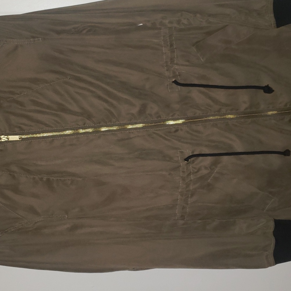 Dark Olive Long Jacket